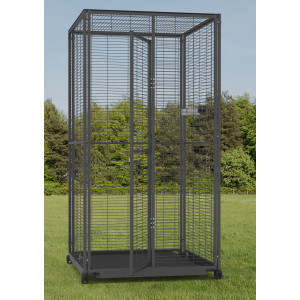 Voliera pre papagáje , 1m2, 1.05m x 1.05m x2m -  